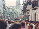 Arcos de la Frontera just before the bull is released